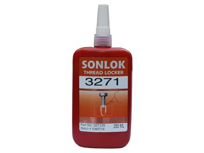 SONLOK3271 高强度永久型螺纹锁固密封胶轴承胶圆柱形零件固持胶防水防油抗震防腐蚀250ML