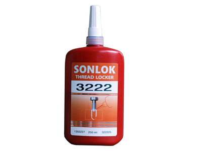 SONLOK3222 易拆卸螺纹锁固密封胶轴承胶圆柱形零件固持胶防水防油抗震防腐蚀250ML