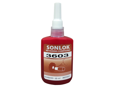SONLOK 3603 可拆卸螺纹胶 螺丝胶 圆柱固持螺纹紧固密封胶 防水防油抗震防腐蚀50ml